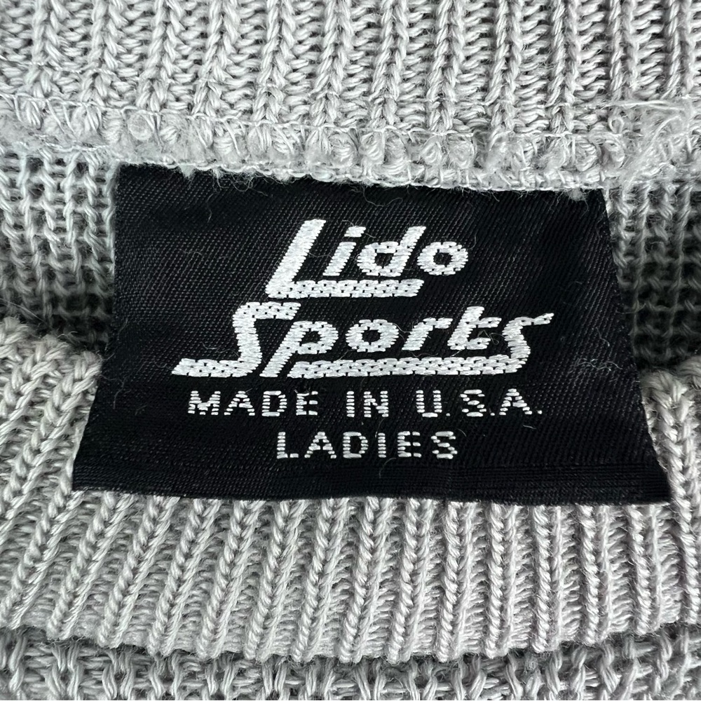 Lido Sports Vintage Wool Ribbed Sweater Size S - Picture 5 of 7